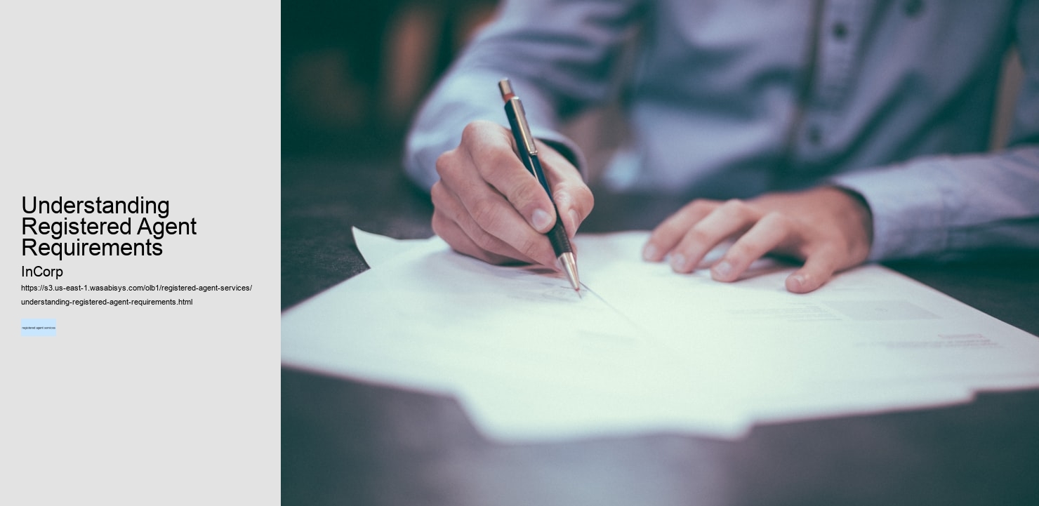 Understanding Registered Agent Requirements