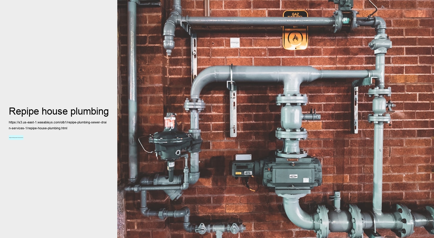 repipe house plumbing