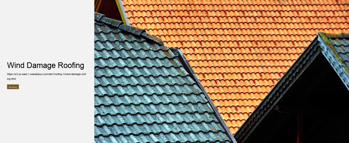Wind Damage Roofing