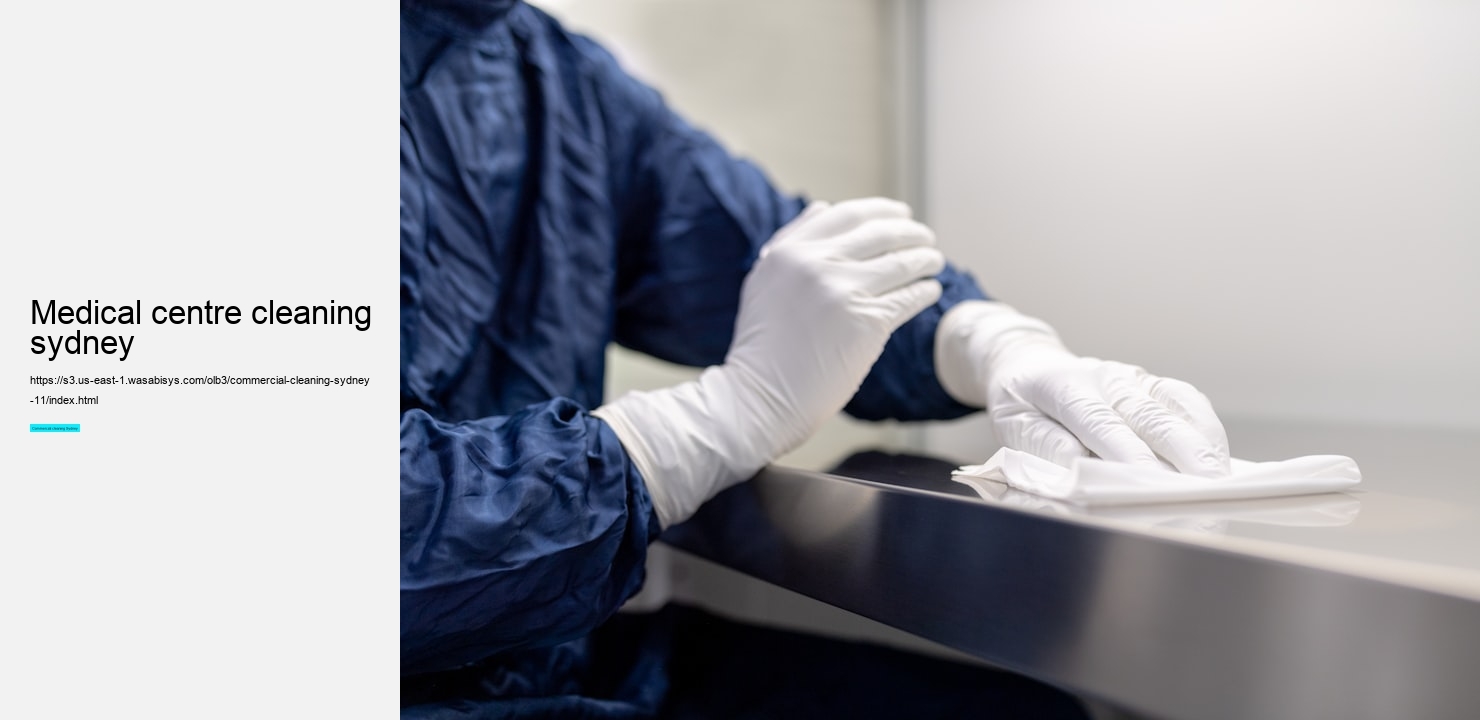 medical centre cleaning sydney