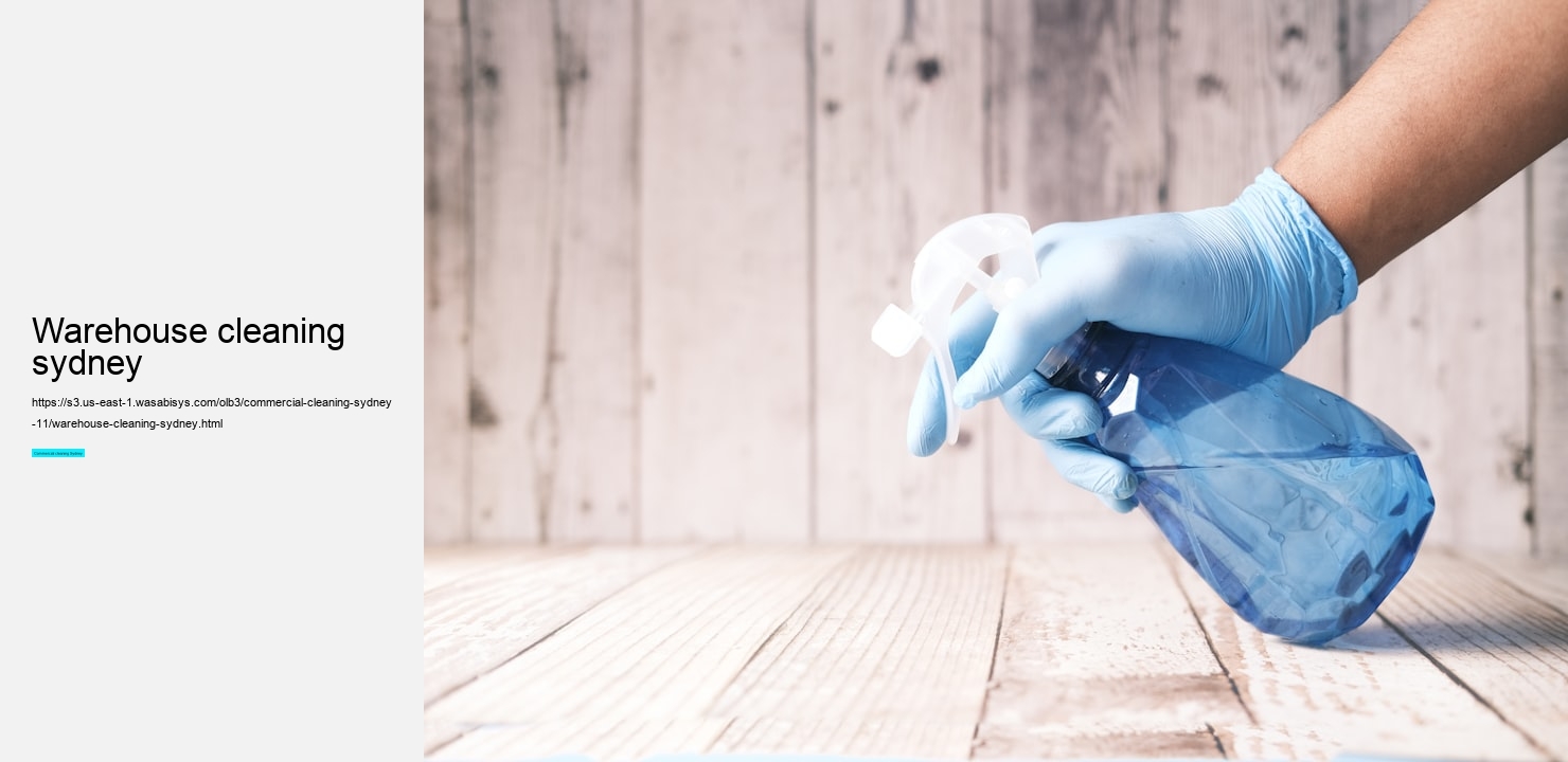 warehouse cleaning sydney