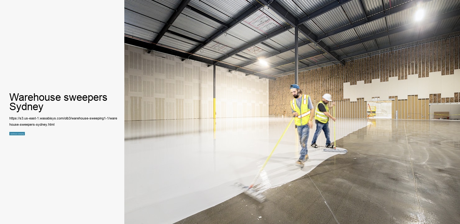 warehouse sweepers Sydney