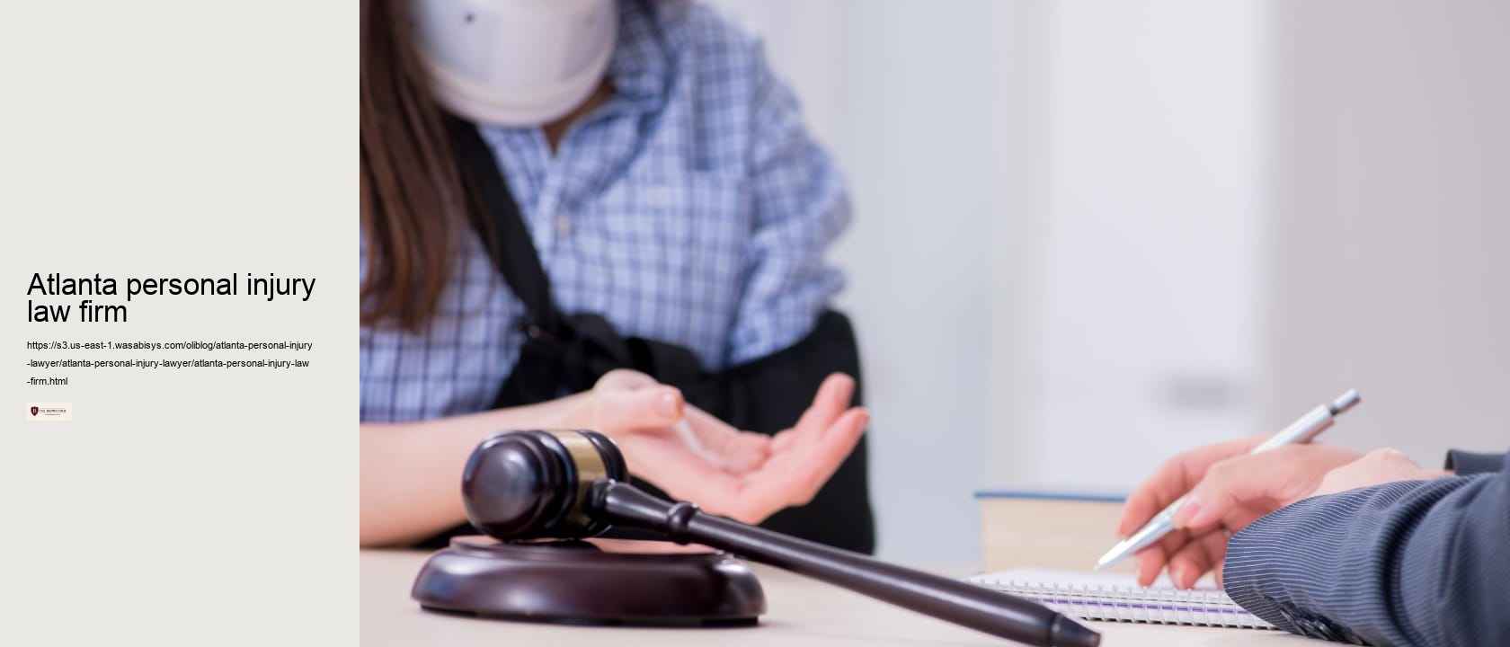 Atlanta personal injury law firm