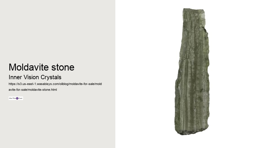 moldavite stone