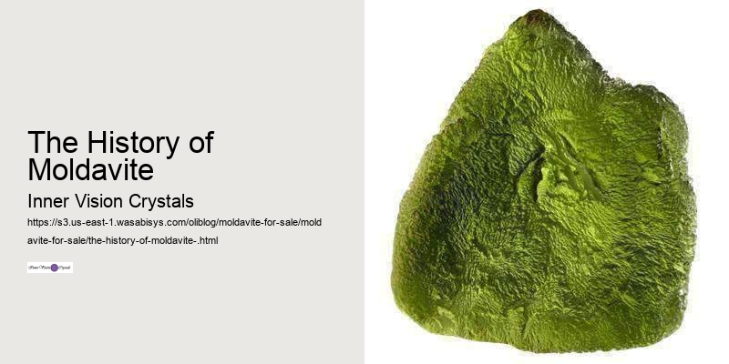 The History of Moldavite 