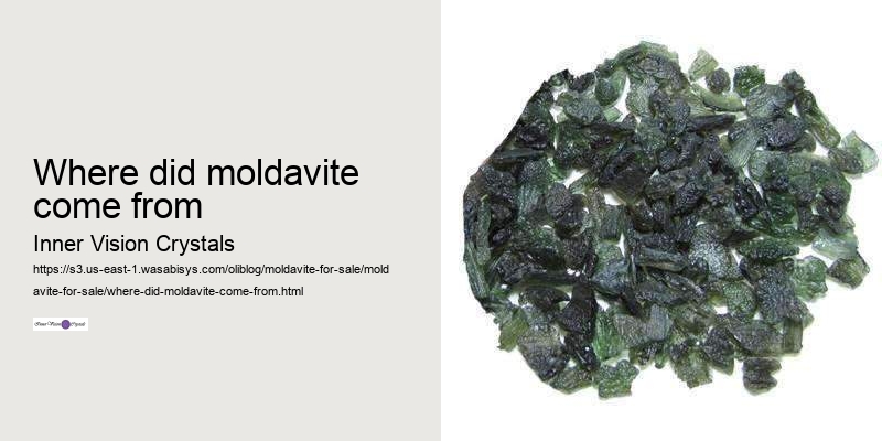 where did moldavite come from