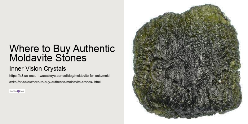 Where to Buy Authentic Moldavite Stones 