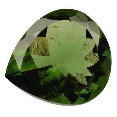 why is moldavite green