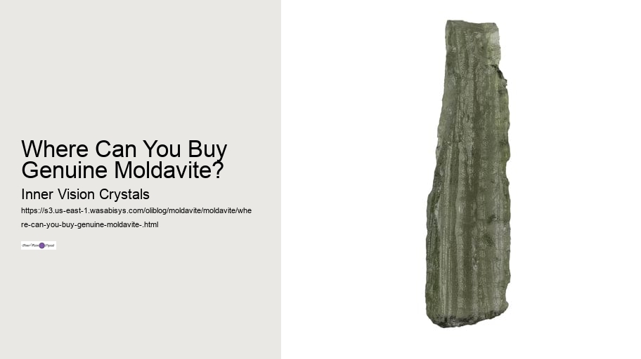 Where Can You Buy Genuine Moldavite? 
