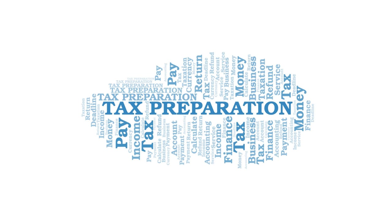 What is meant by tax preparation?