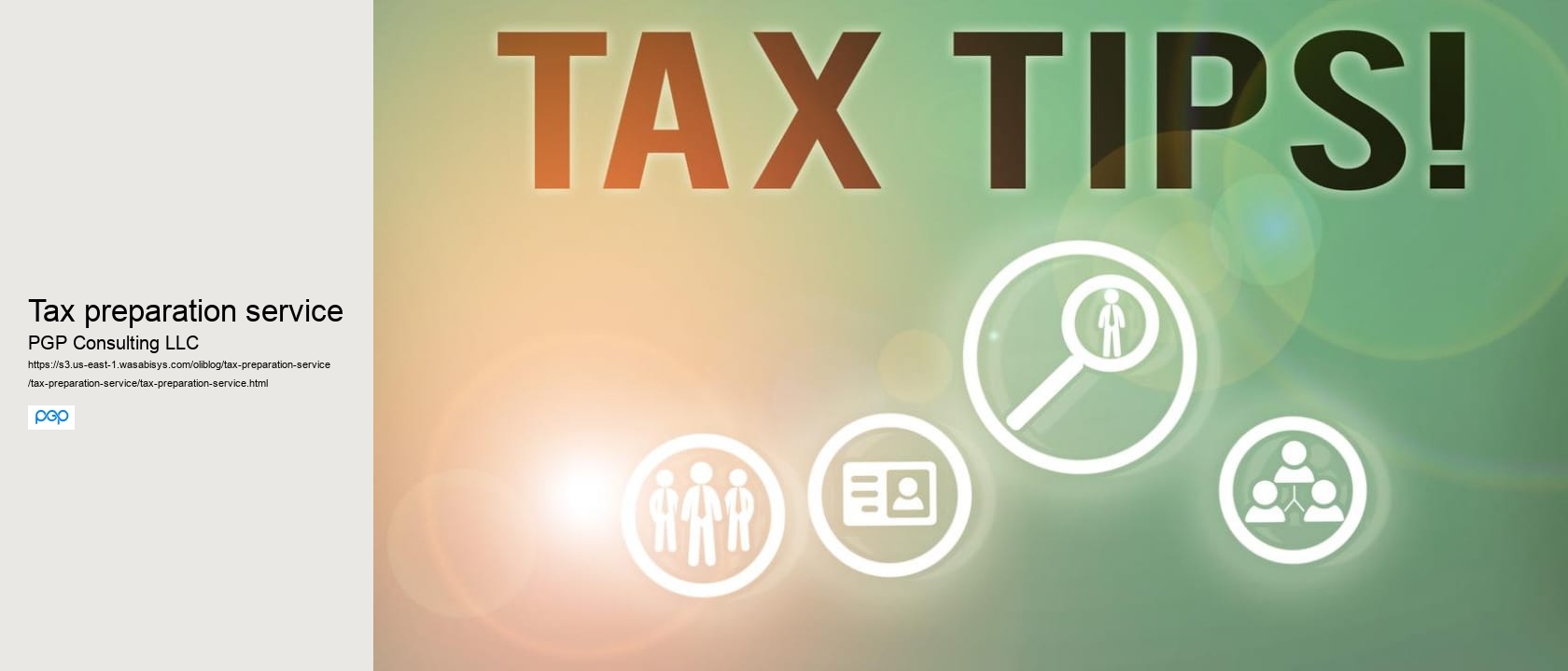 tax preparation service