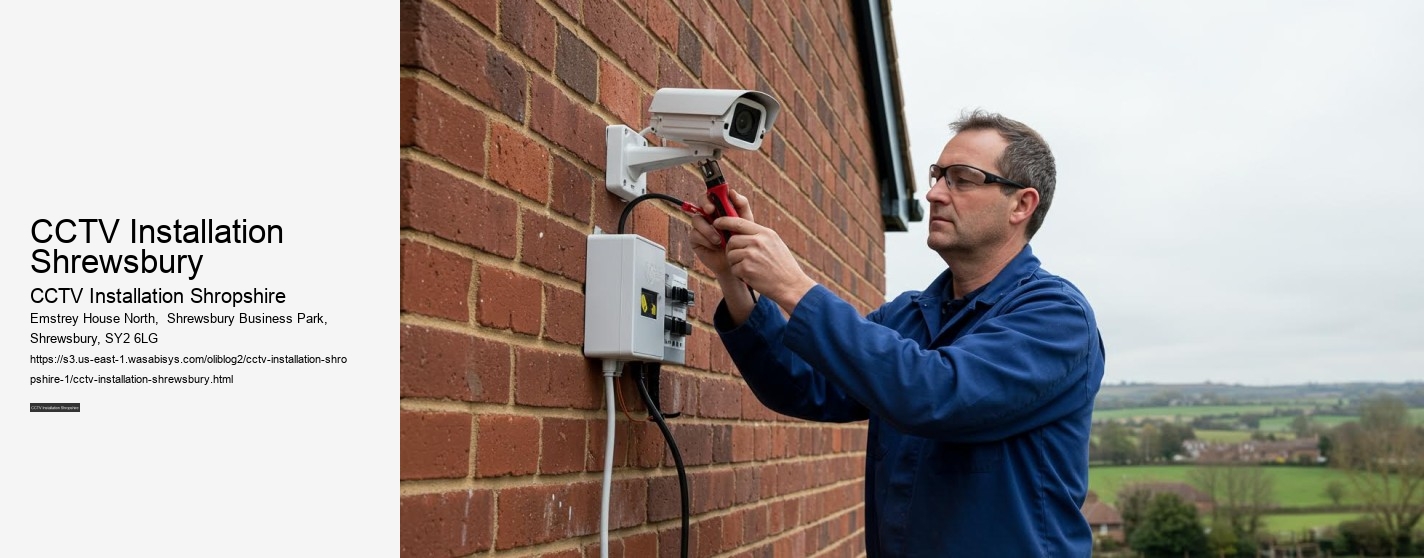 CCTV Installation Shrewsbury