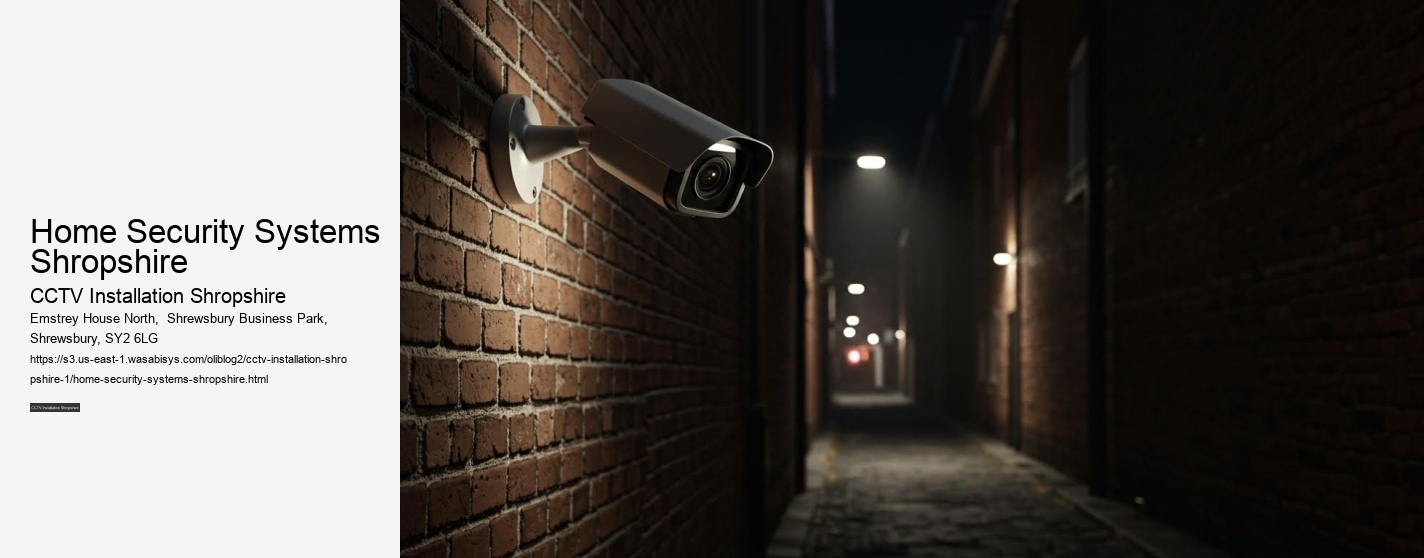 Home Security Systems Shropshire