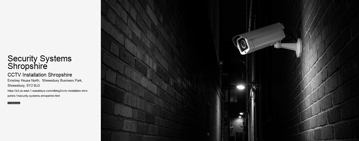 Security Systems Shropshire