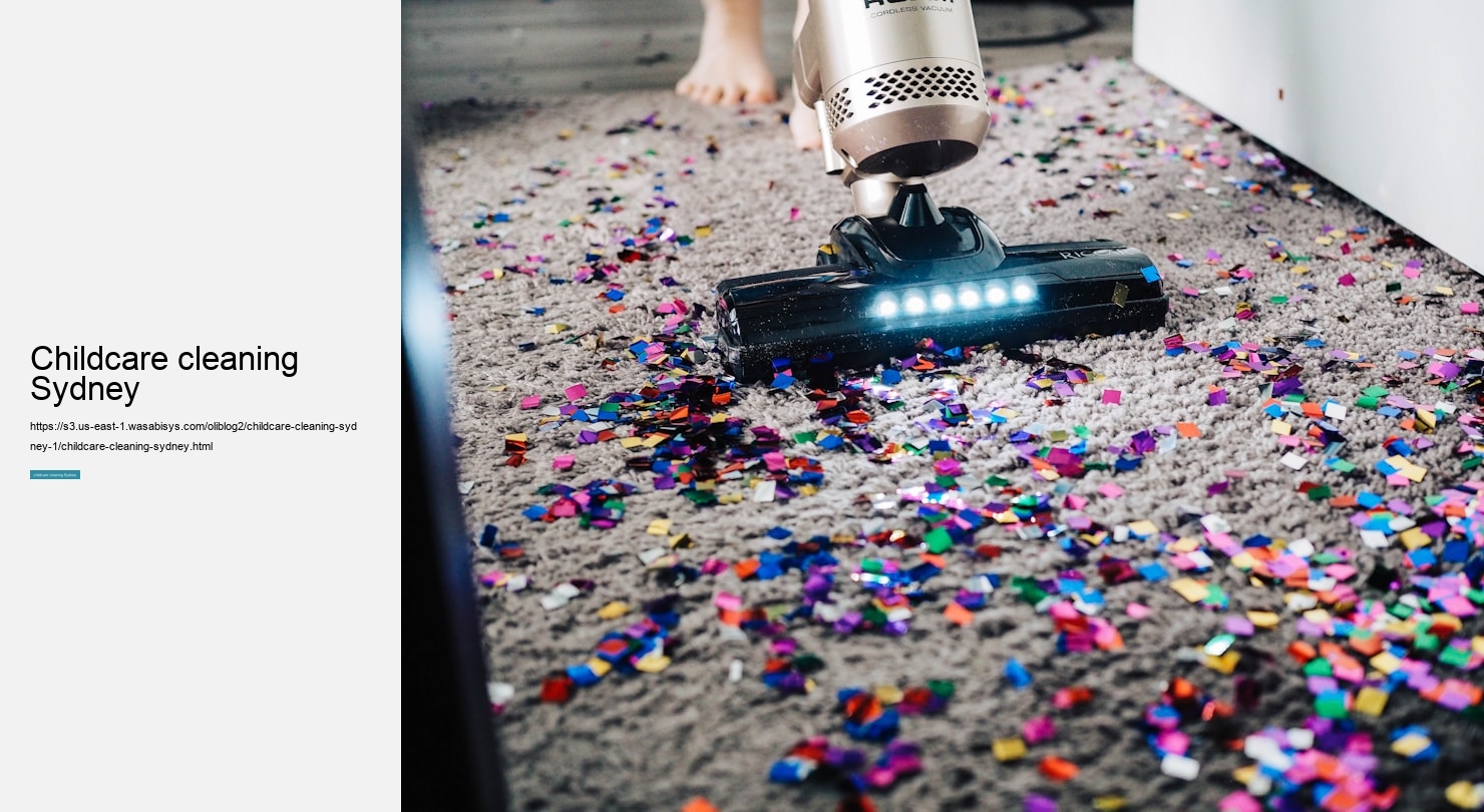 childcare cleaning Sydney