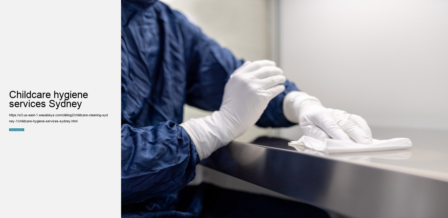 childcare hygiene services Sydney