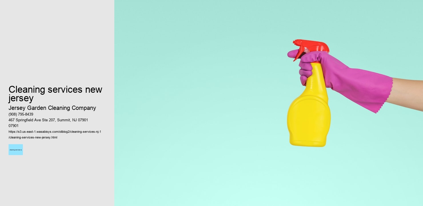 cleaning services new jersey