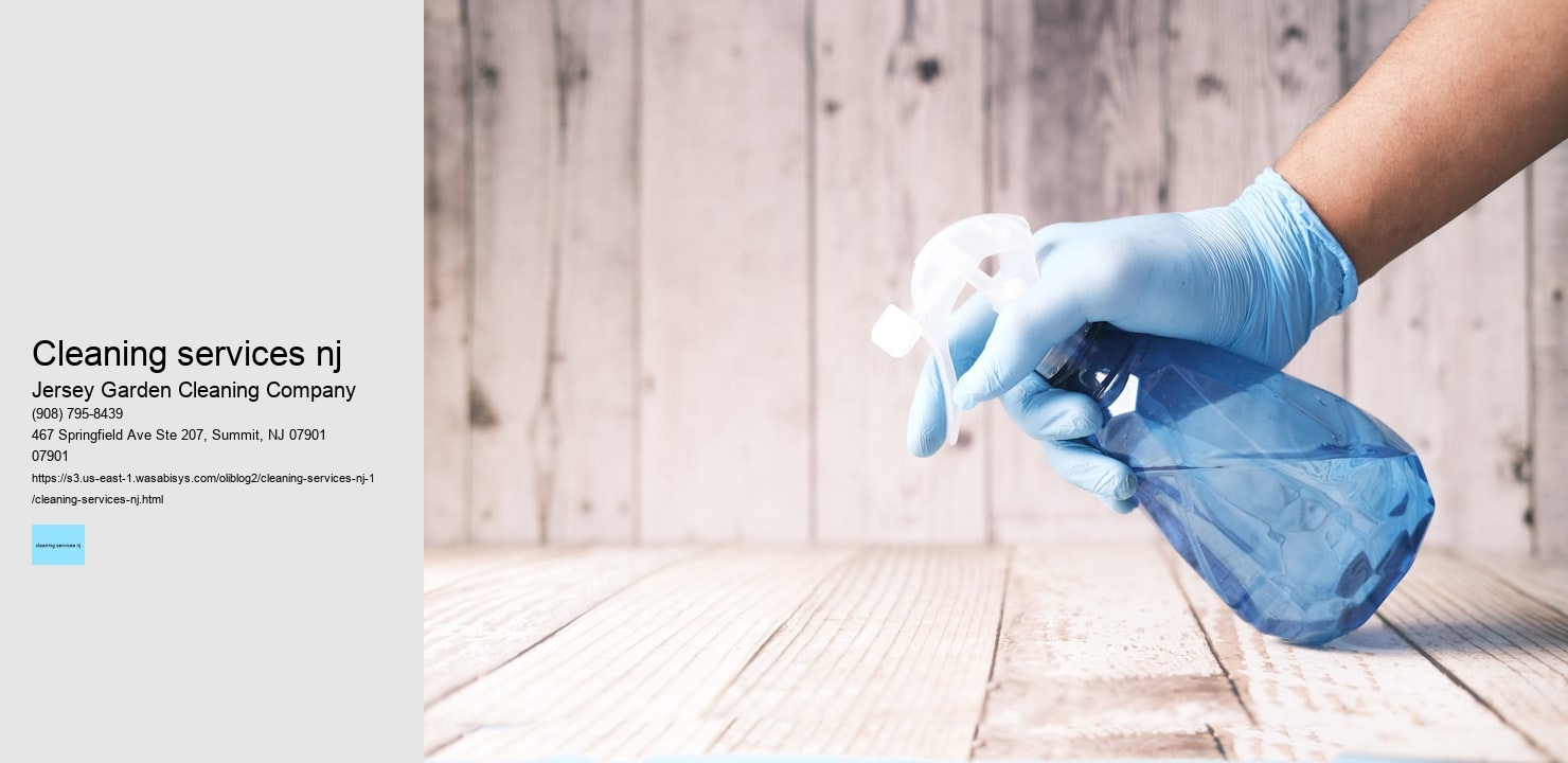 cleaning services nj