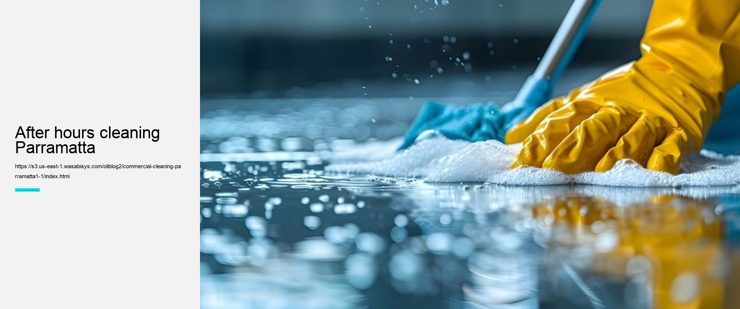 after hours cleaning Parramatta