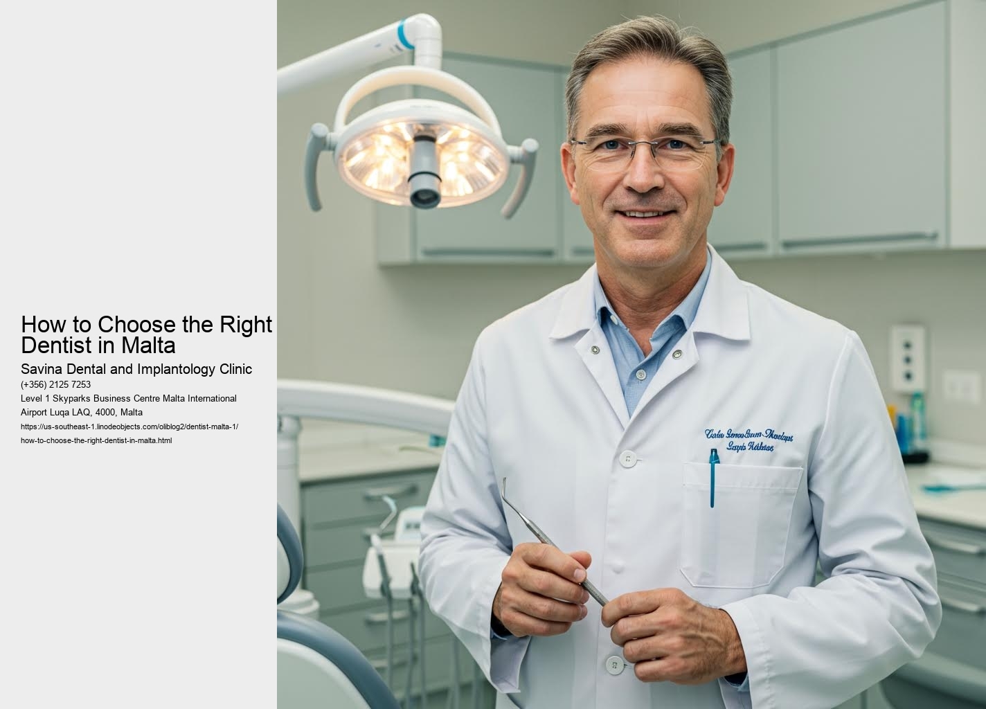 How to Choose the Right Dentist in Malta