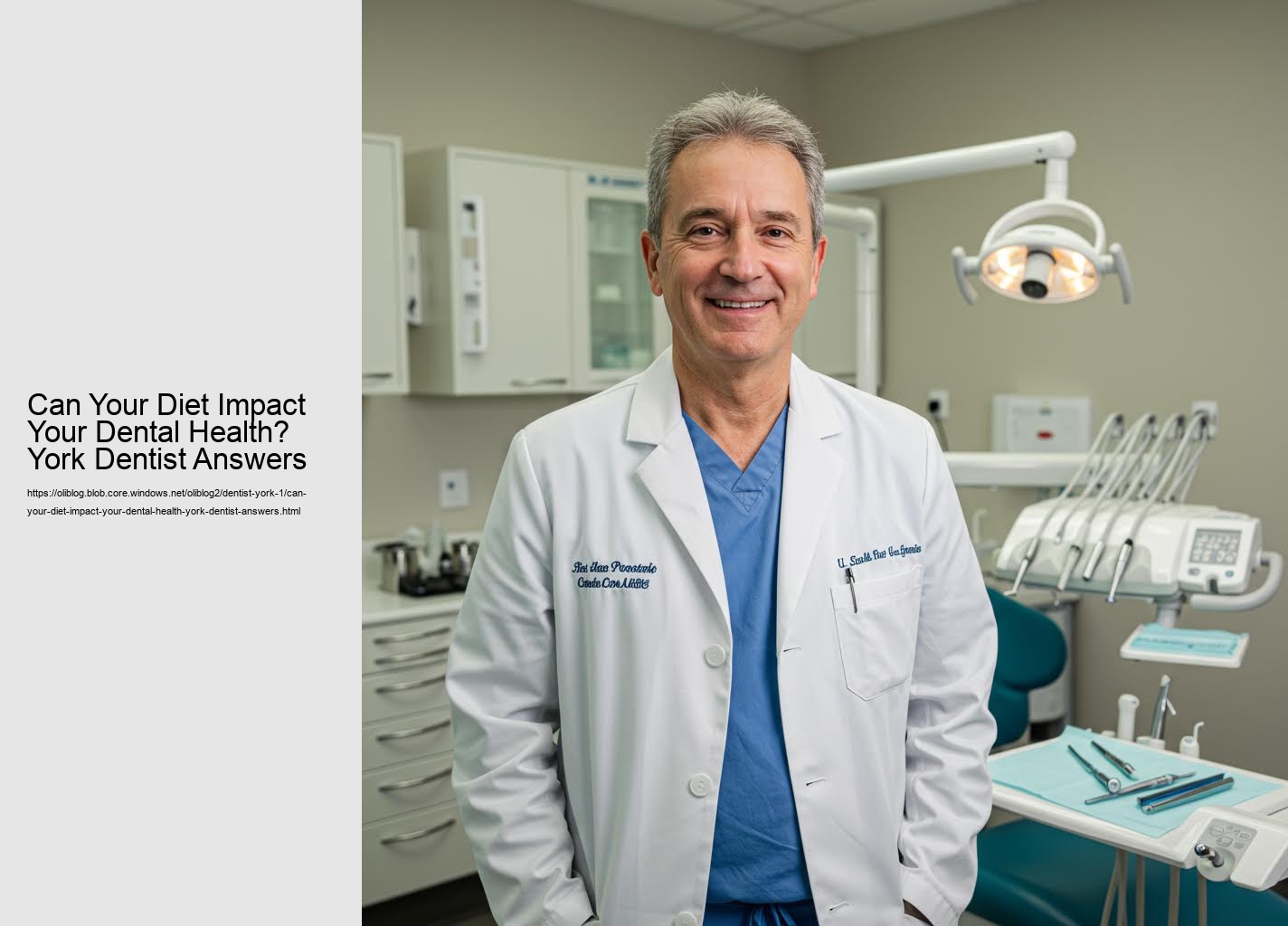 Can Your Diet Impact Your Dental Health? York Dentist Answers