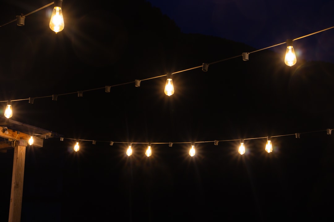 pergola lighting