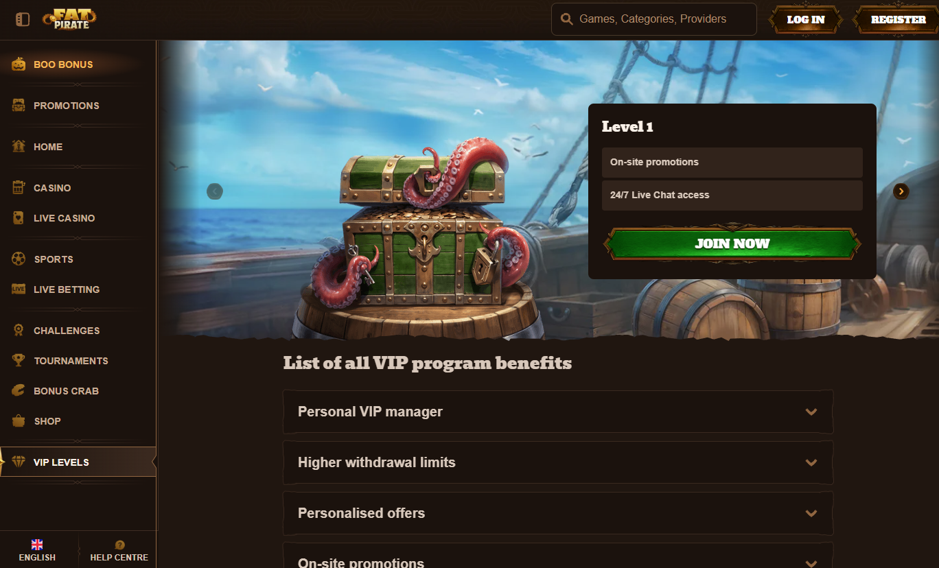 Fatpirateロイヤリティプログラム