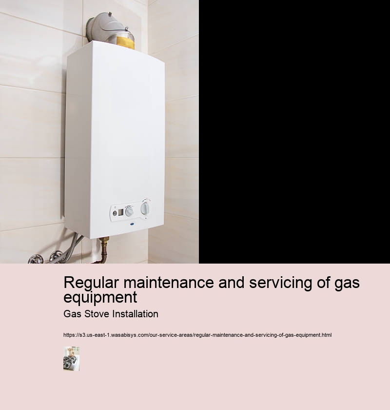 Regular maintenance and servicing of gas equipment