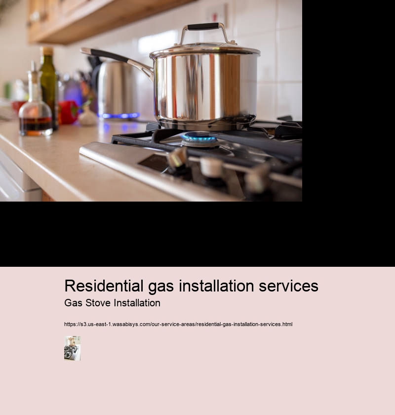 Residential gas installation services