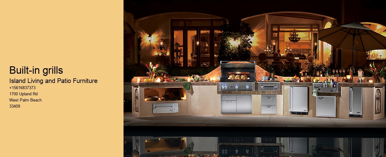 Built-in grills