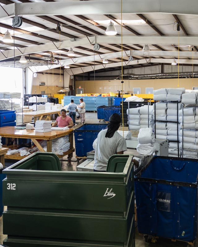 In-house Laundry Division callout