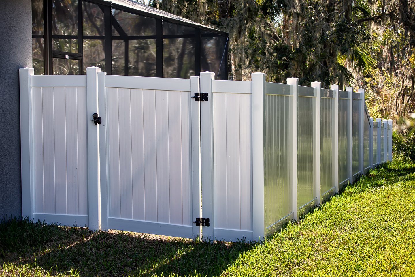 precast residential fence