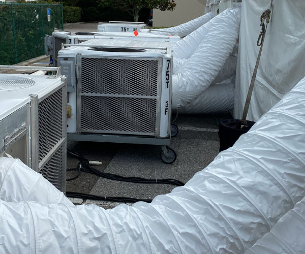 Temporary cooling solutions Tampa FL