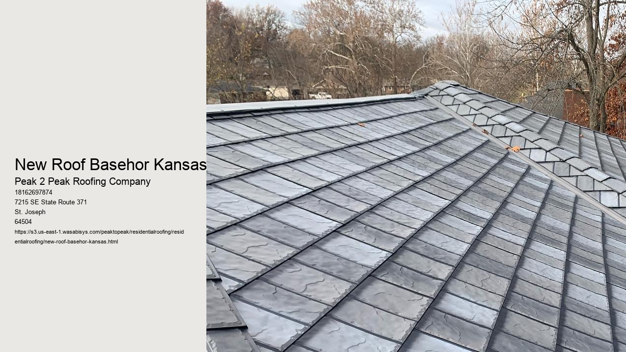 New Roof Basehor Kansas