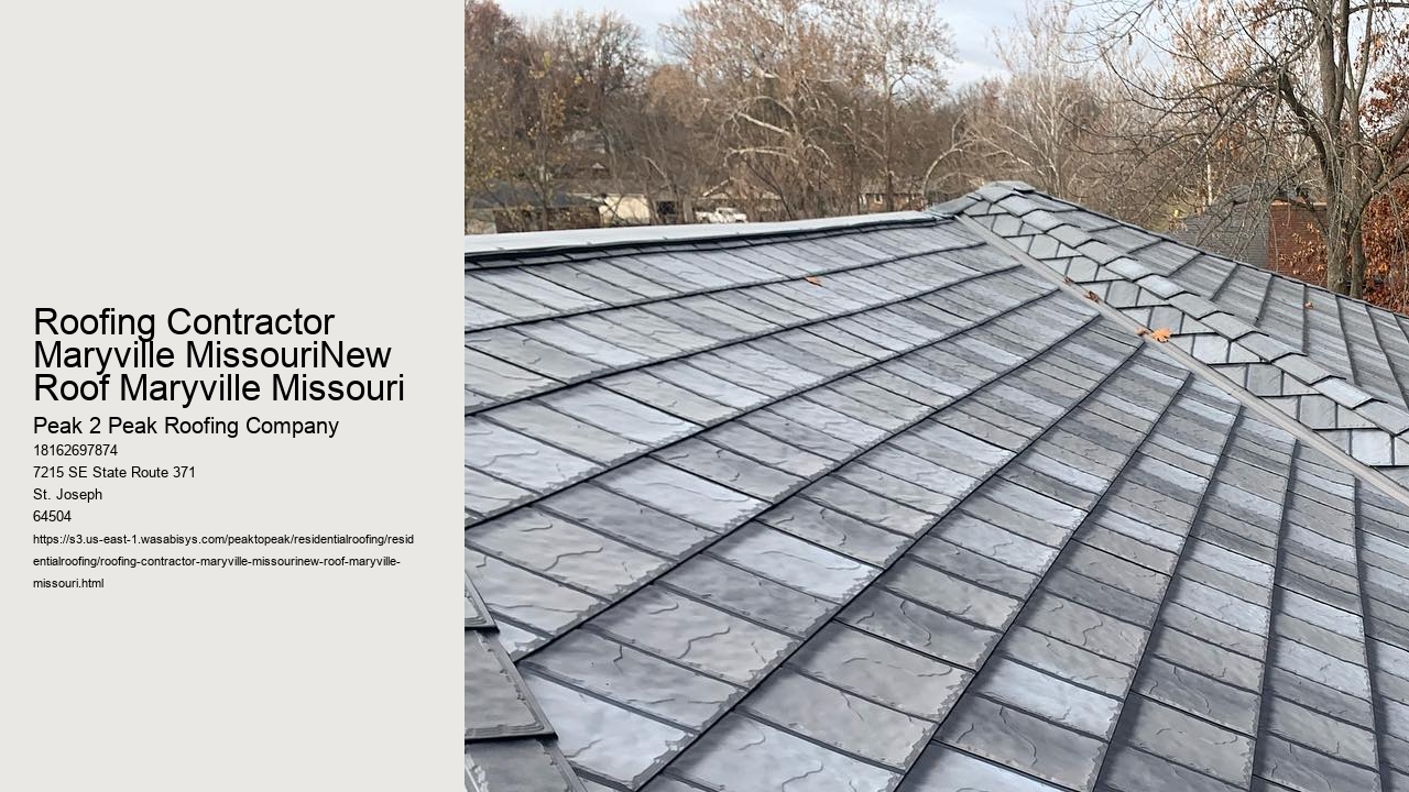 Roofing Contractor Maryville MissouriNew Roof Maryville Missouri
