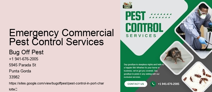 Emergency Commercial Pest Control Services
