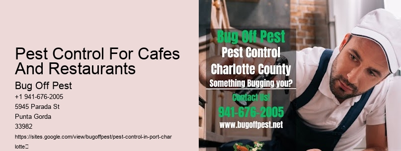Pest Control For Cafes And Restaurants