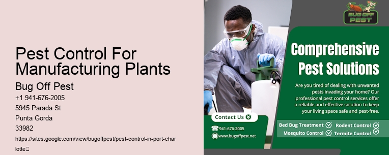 Pest Control For Manufacturing Plants