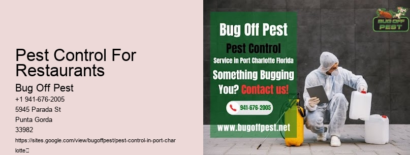Pest Control For Restaurants