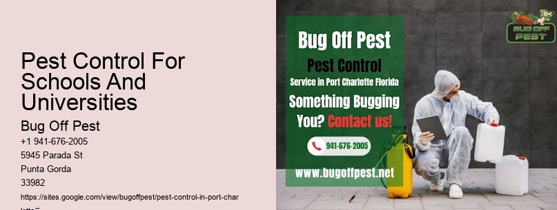 Pest Control For Schools And Universities