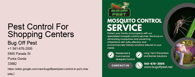 Pest Control For Shopping Centers