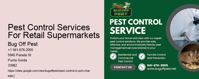 Pest Control Services For Retail Supermarkets