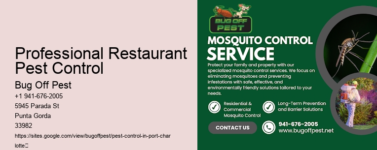 Professional Restaurant Pest Control