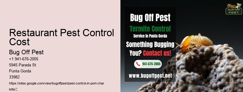 Restaurant Pest Control Cost