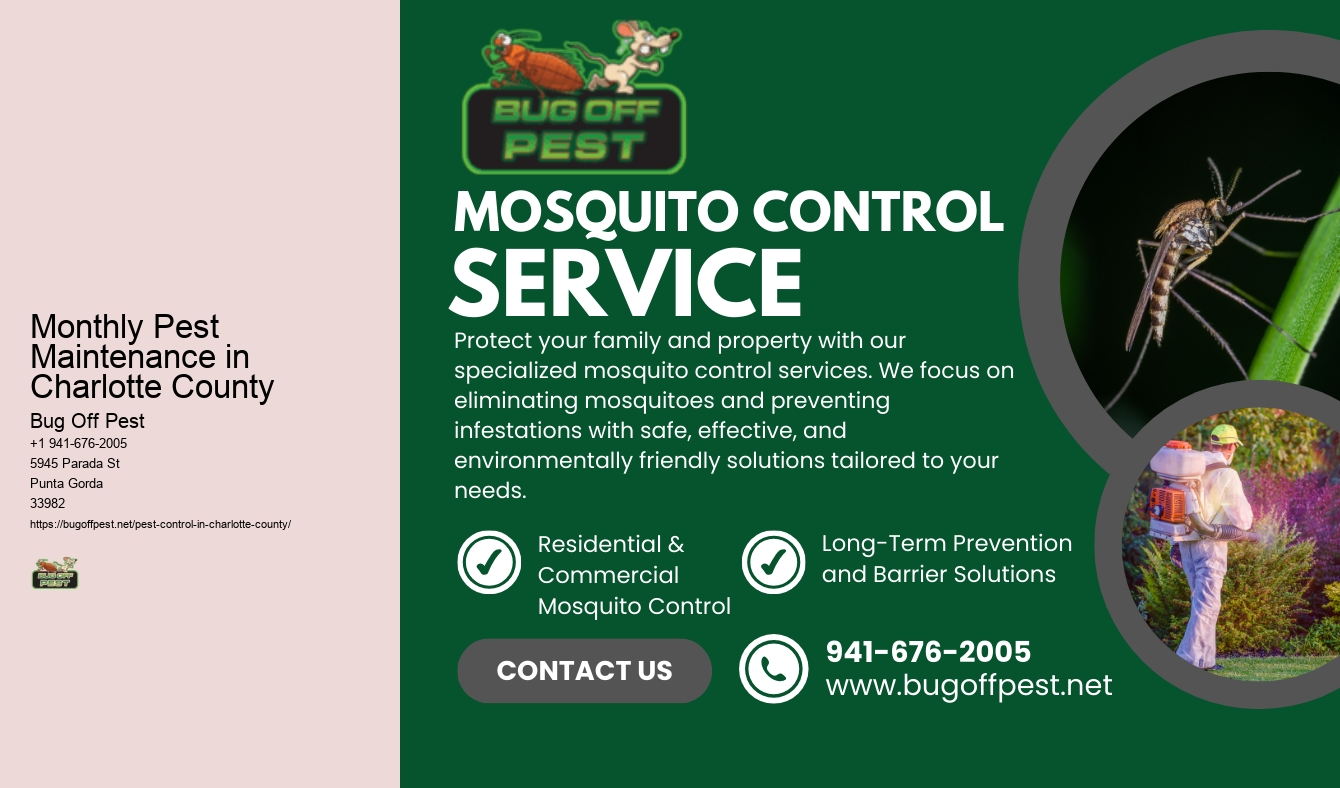 Monthly Pest Maintenance in Charlotte County