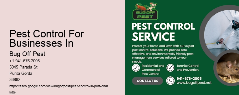 Pest Control For Businesses In Port Charlotte