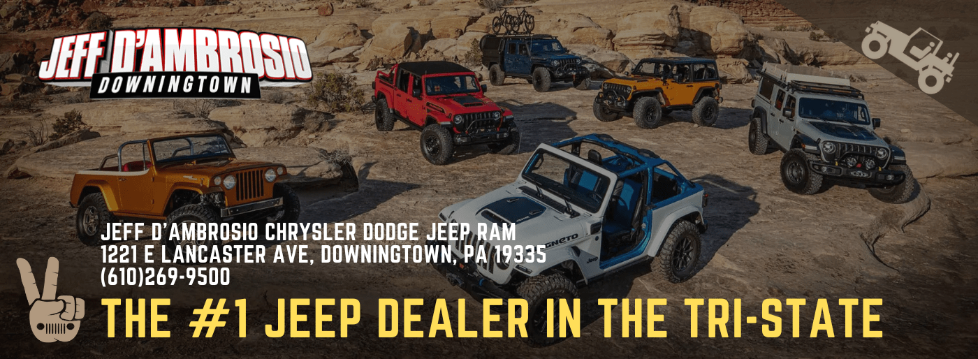 Discover Our Exclusive Jeep Inventory Near Philadelphia