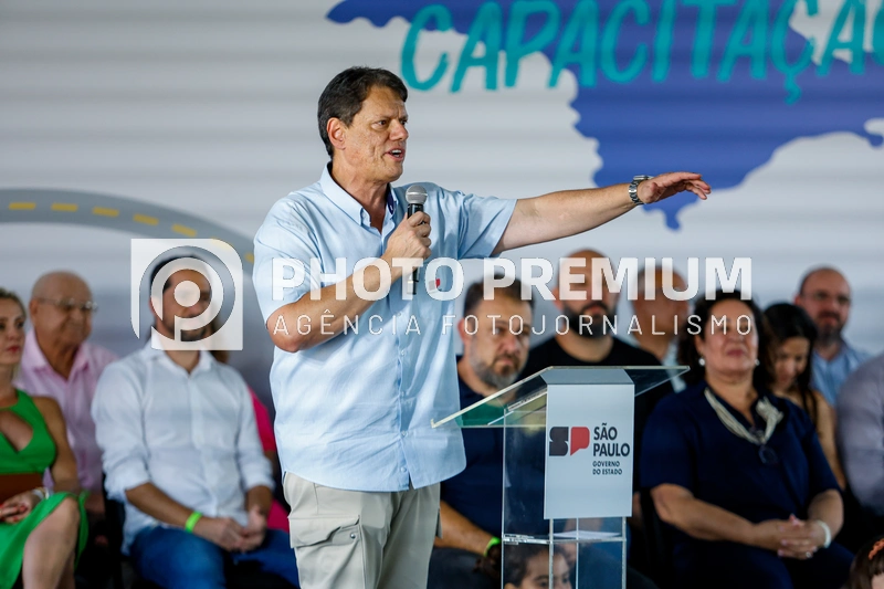 Visita do Governador Tarcísio de Freitas a Américo Brasiliense-SP