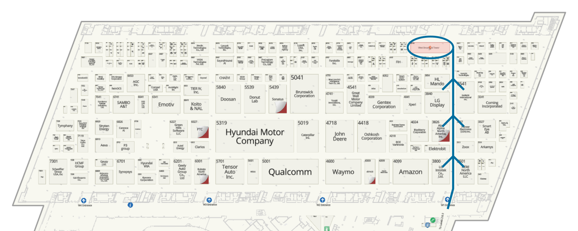 CES 2026 Broadcast Location