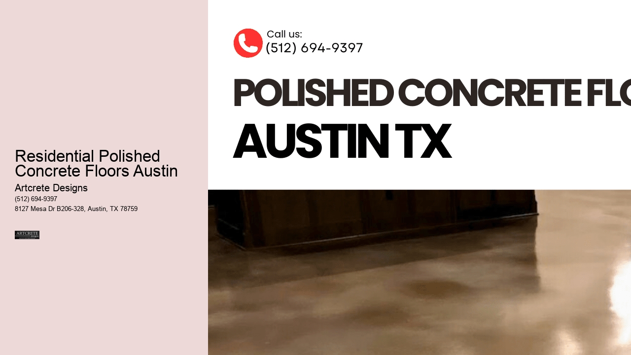 Residential Polished Concrete Floors Austin 